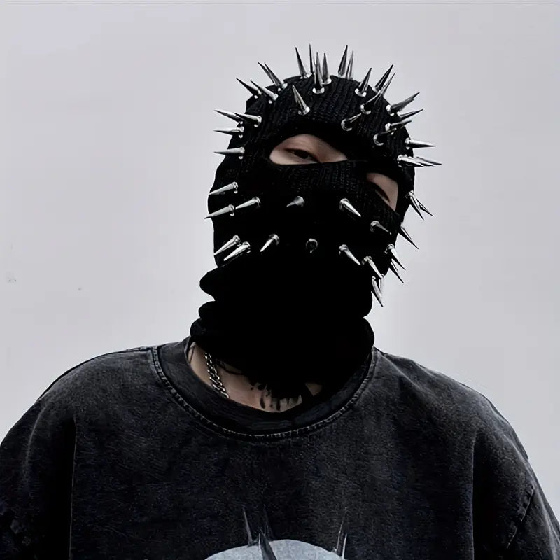 Spiked Beanie Mask Hat