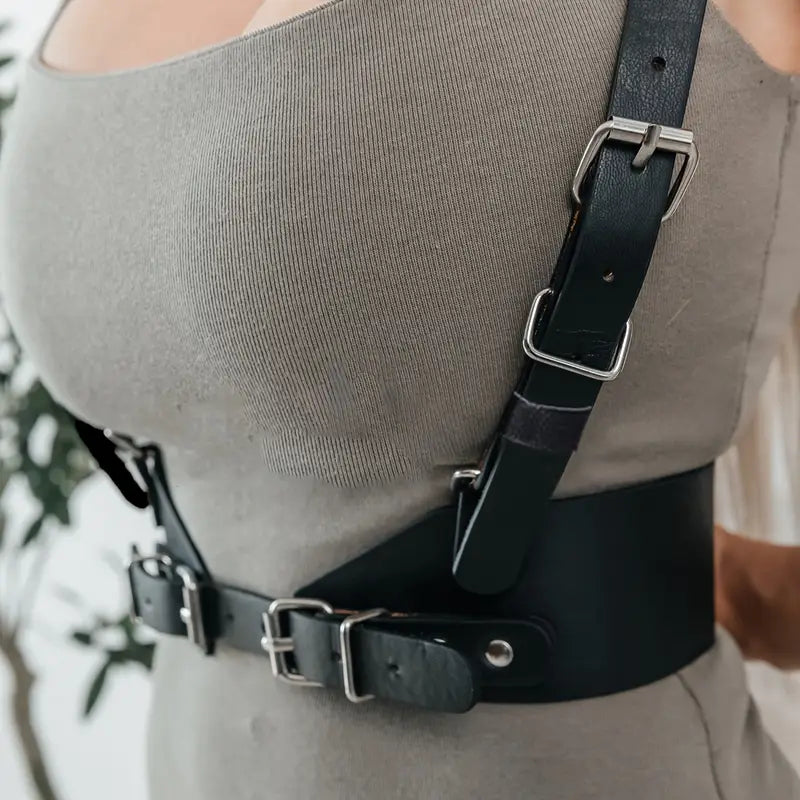 Plus Size Harness Belt Corset