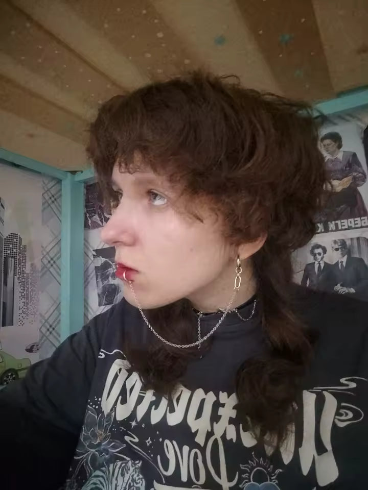 Lip to Ear Chain Anime Cosplay Jewelry