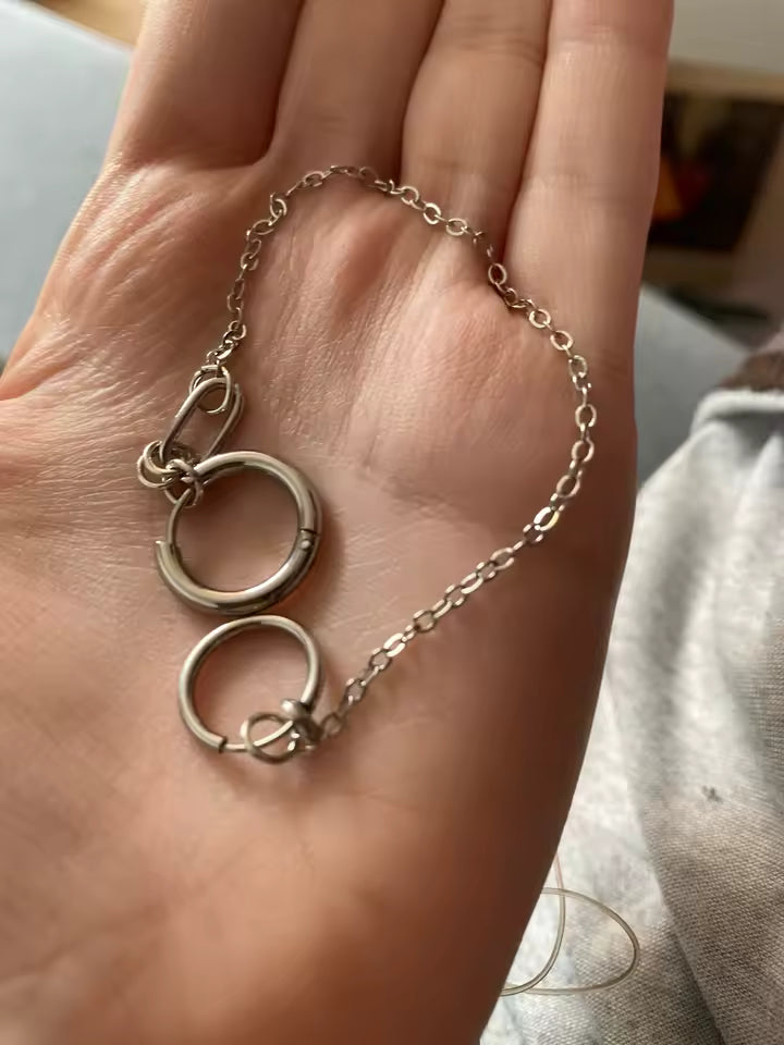 Lip to Ear Chain Anime Cosplay Jewelry