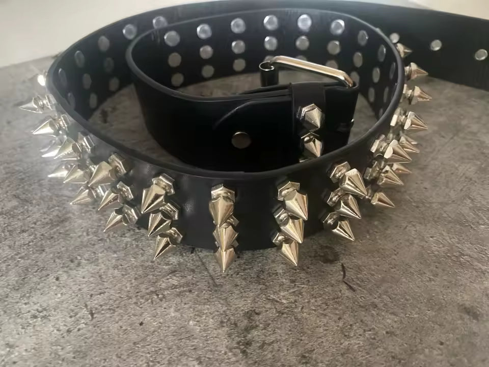 Gothic Punk Spiked Belt