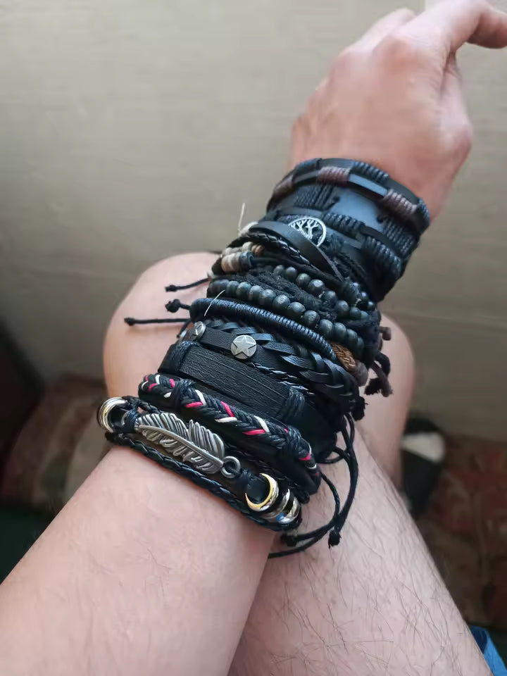 Guitar 4Pc Bracelet Set