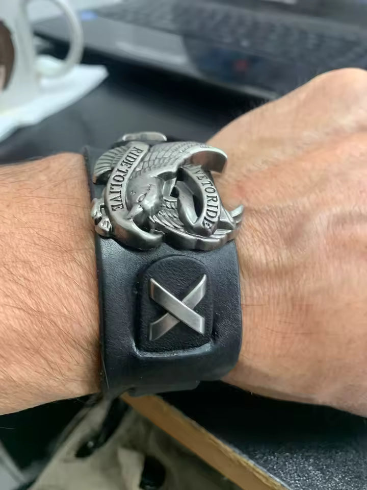 Eagle Biker Bracelet