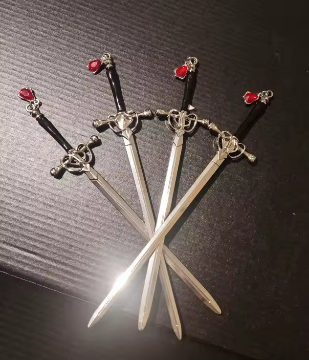 Sword Hair Gothic Accessory