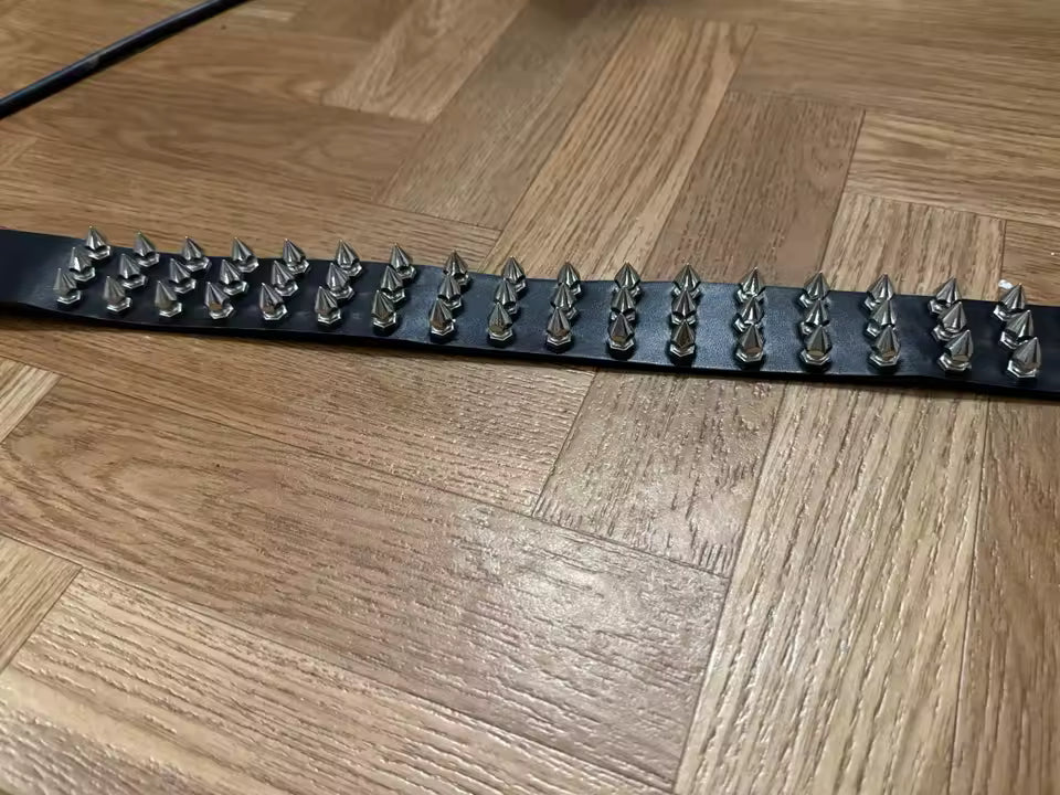 Gothic Punk Spiked Belt