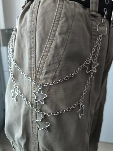 Star Astrology Wallet Chain