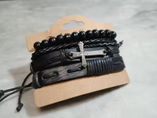 Cross Bracelet Set