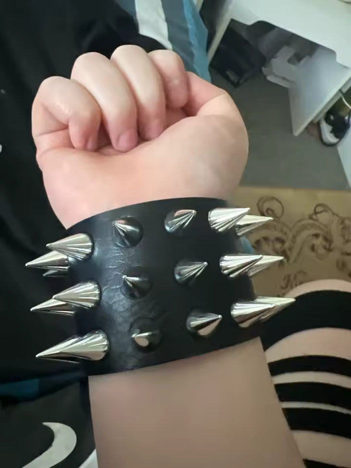 Rock Spiked Bracelet