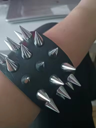 Rock Spiked Bracelet