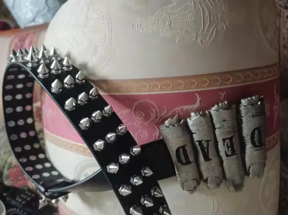 Gothic Punk Spiked Belt