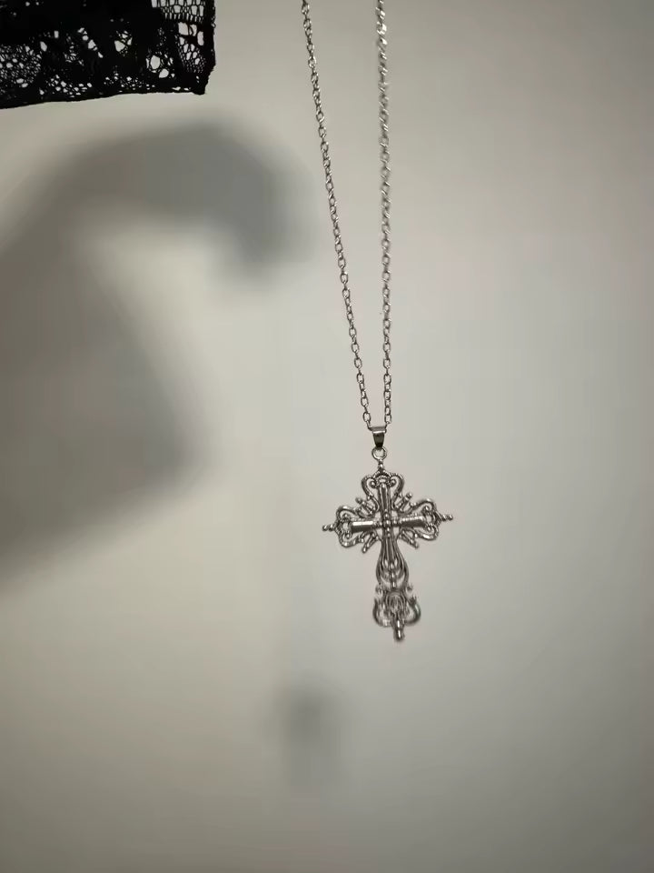 Cross Minimal Earrings