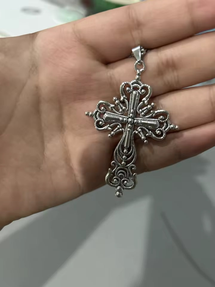 Cross Minimal Earrings