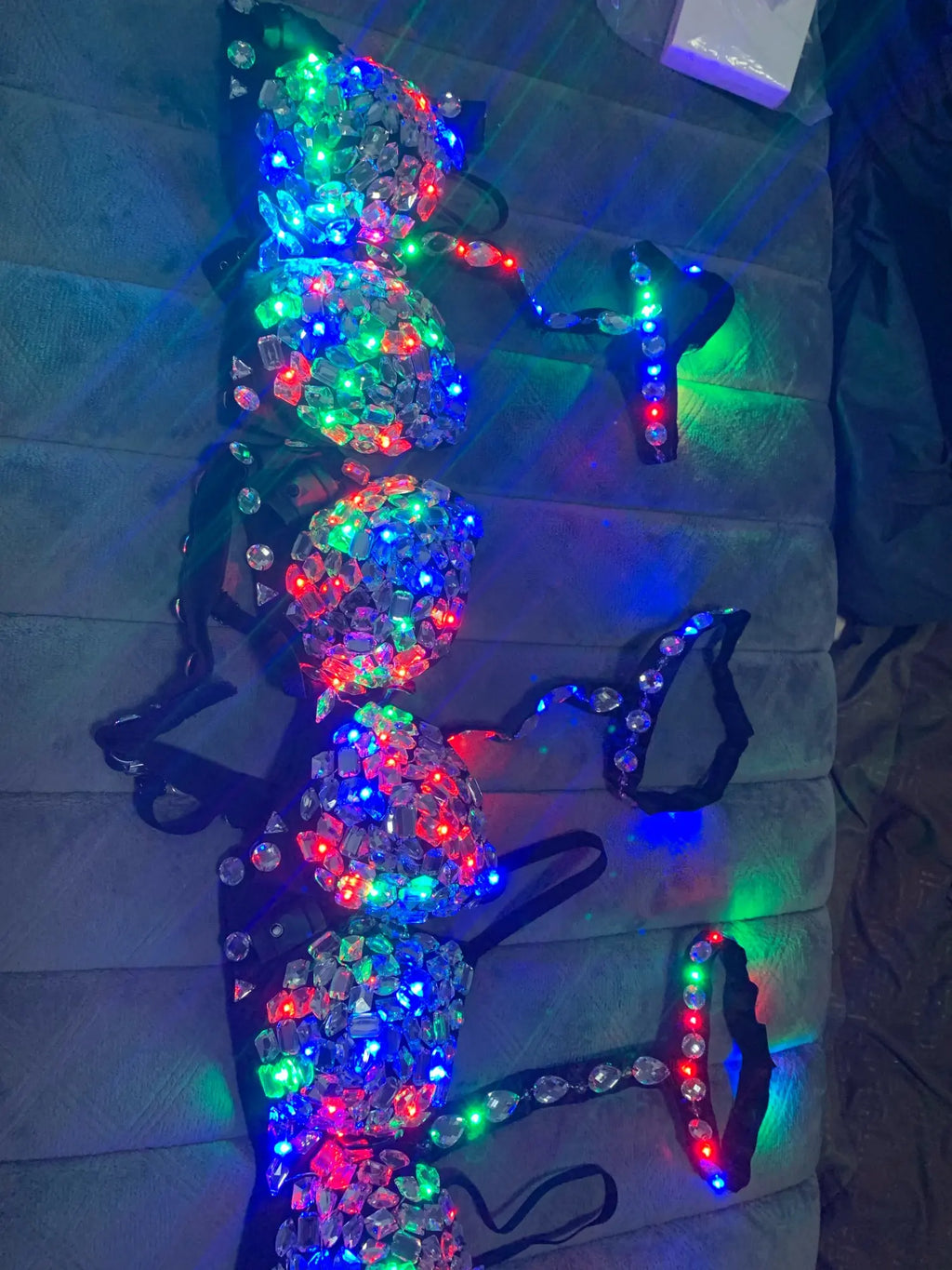 Led Light Bra Costume