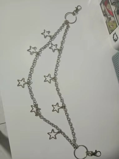 Star Astrology Wallet Chain