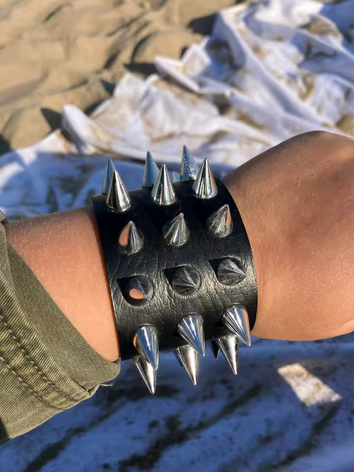 Rock Spiked Bracelet