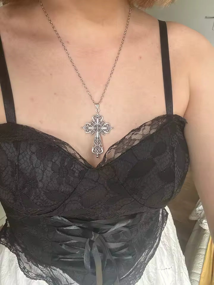 Cross Minimal Earrings