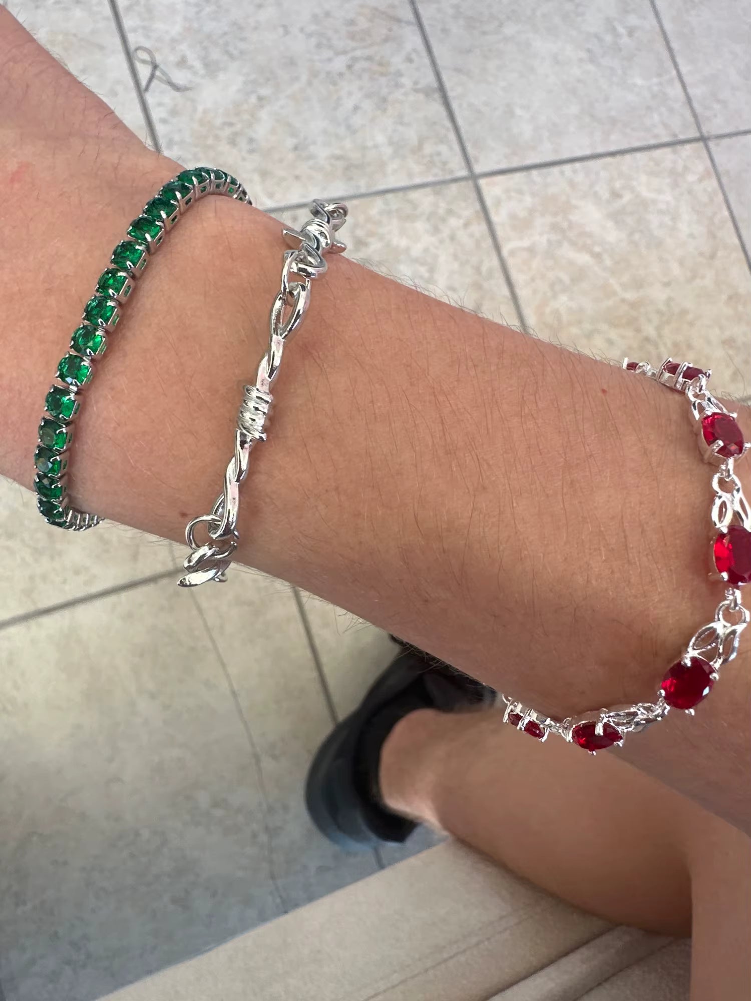 Barbed Wire Bracelet