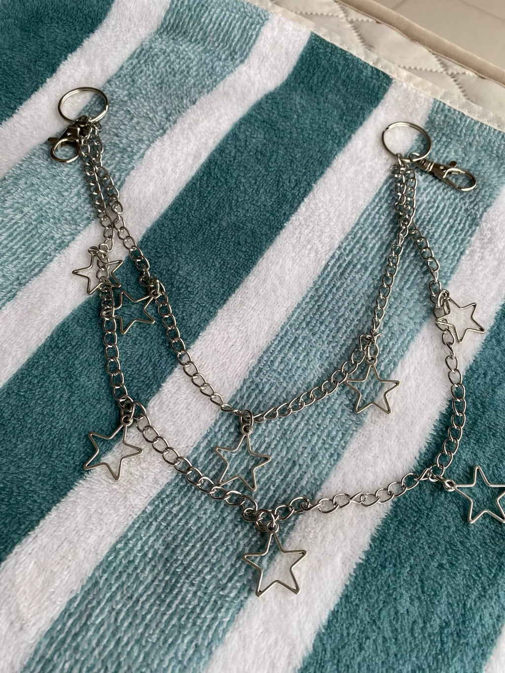 Star Astrology Wallet Chain