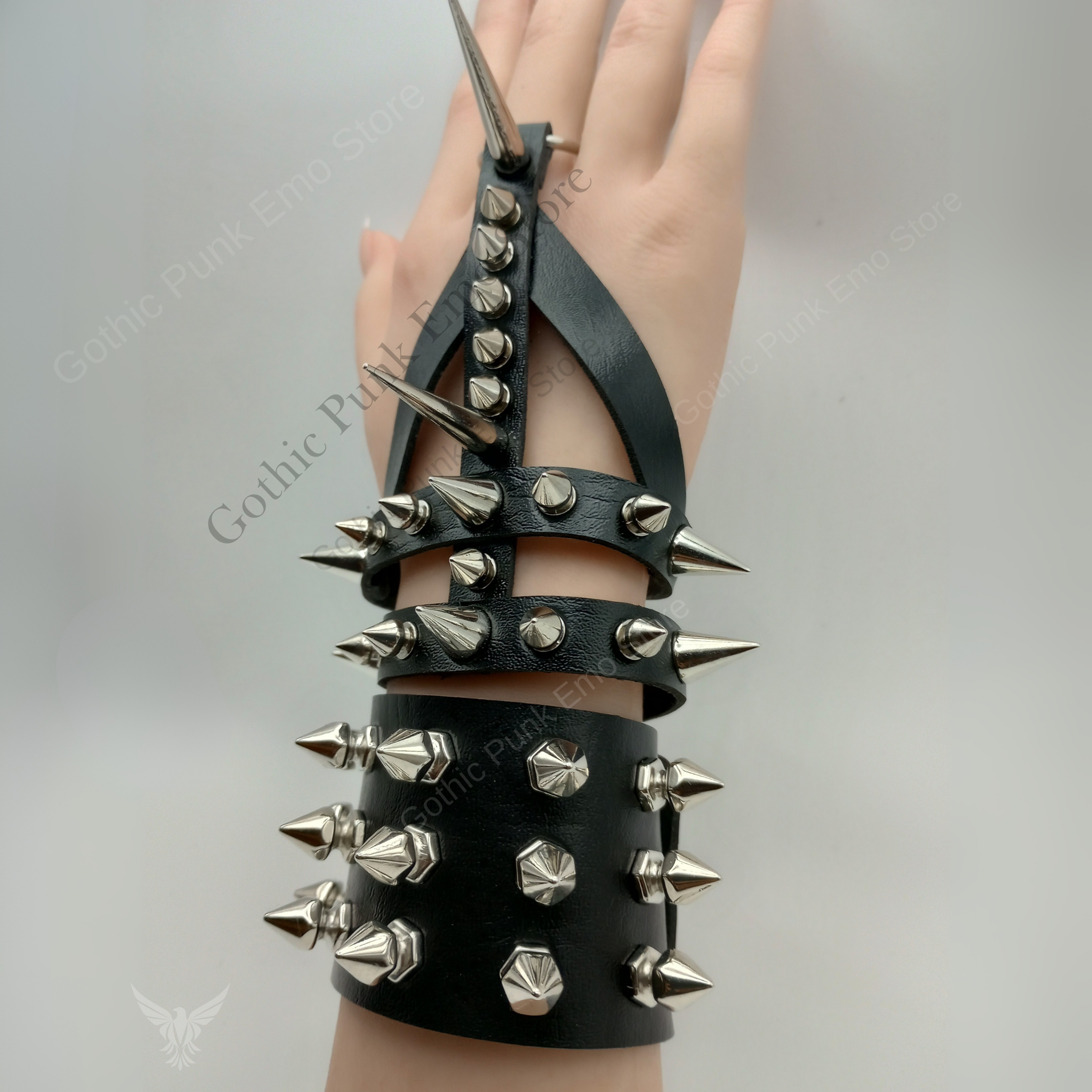Rock Spiked Bracelet
