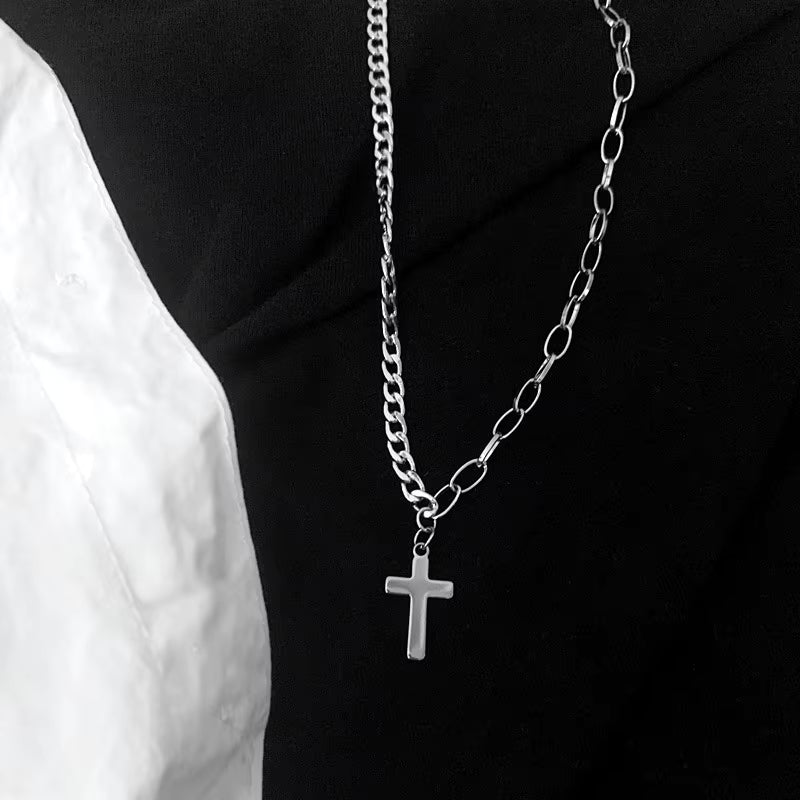 Cross 3Pcs Layer Necklace