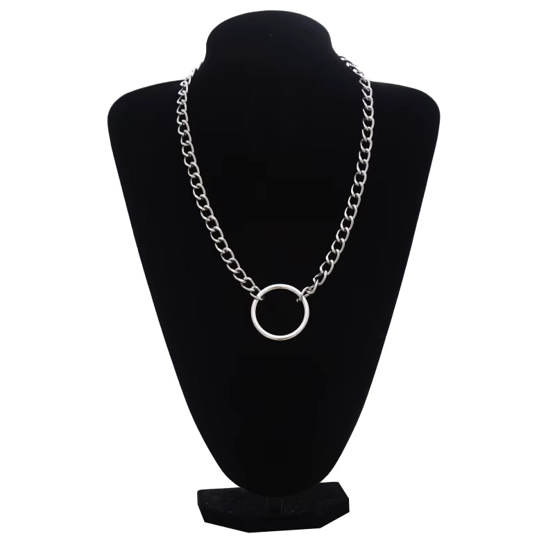 O Ring Chain Necklace