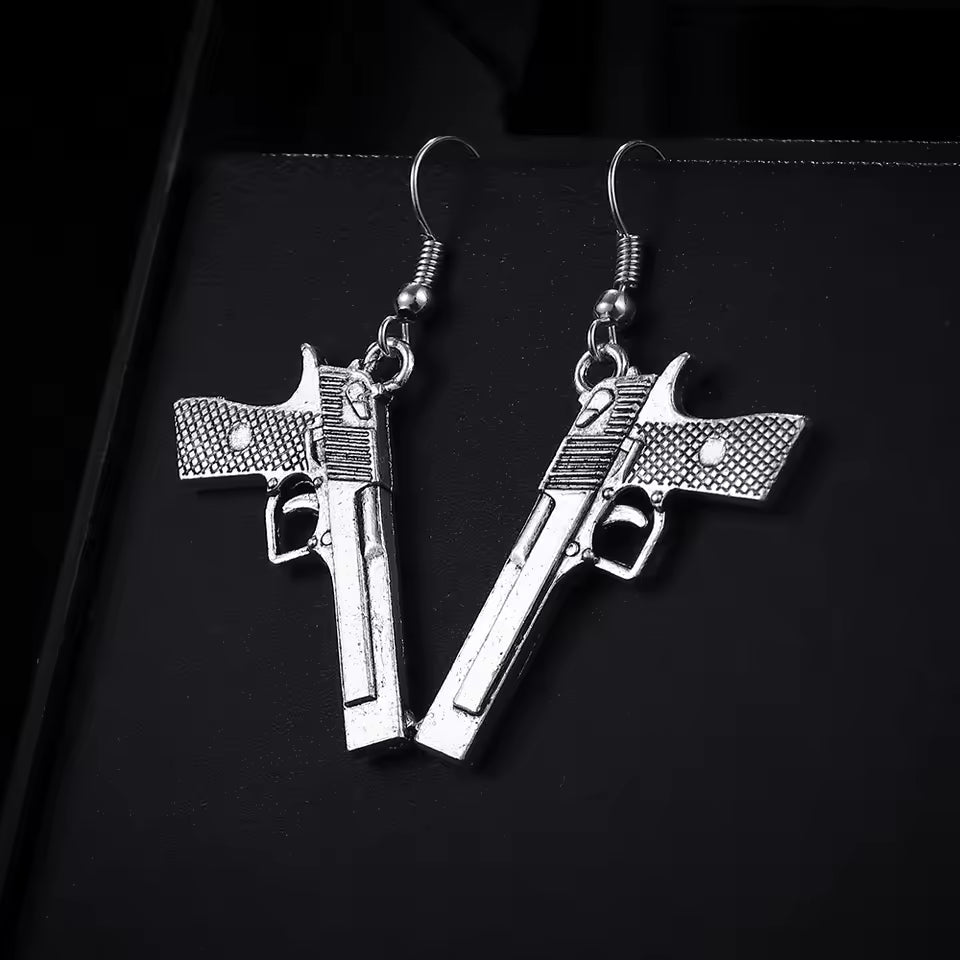 Gun Earrings