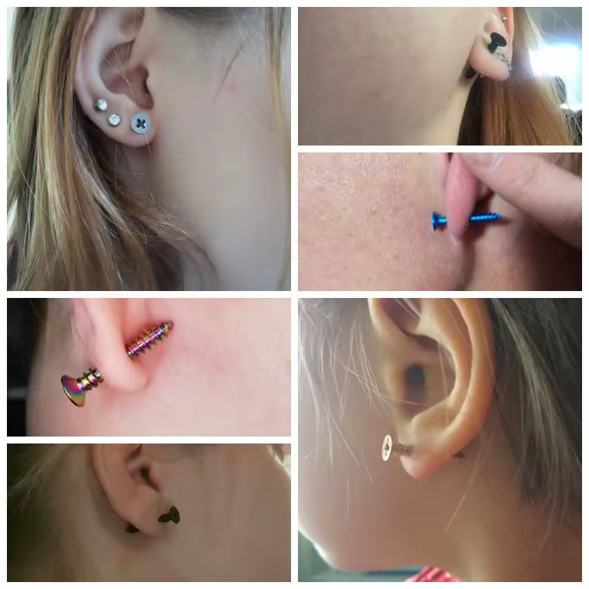 Screwdriver Earrings
