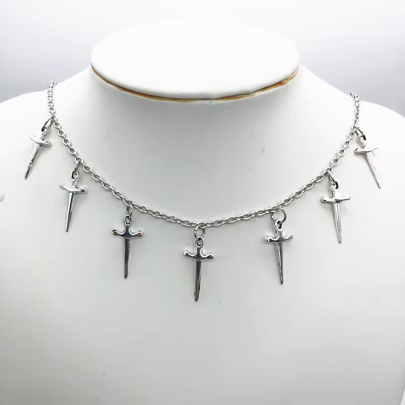 Dagger Minimalist Necklace