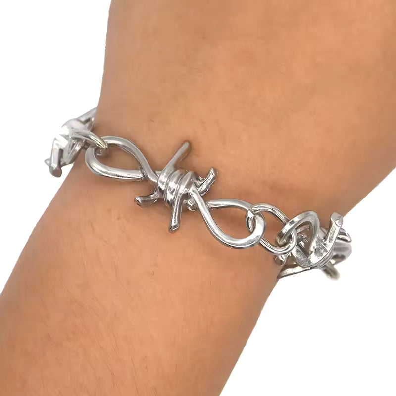Barbed Wire Necklace
