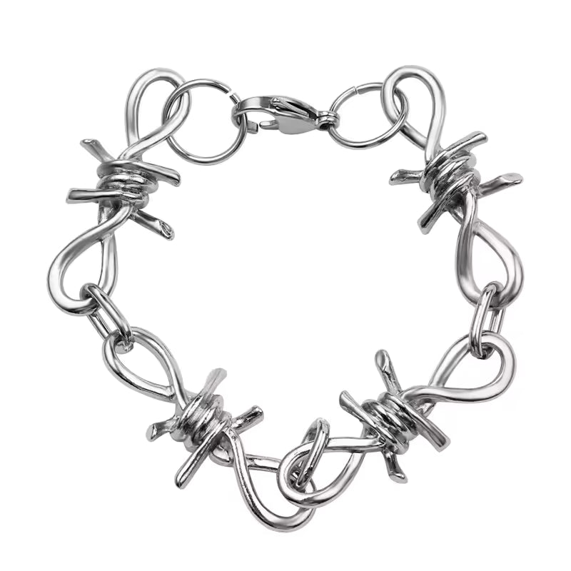 Barbed Wire Necklace