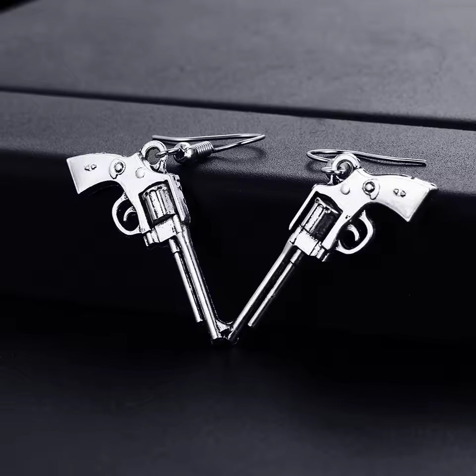 Gun Earrings