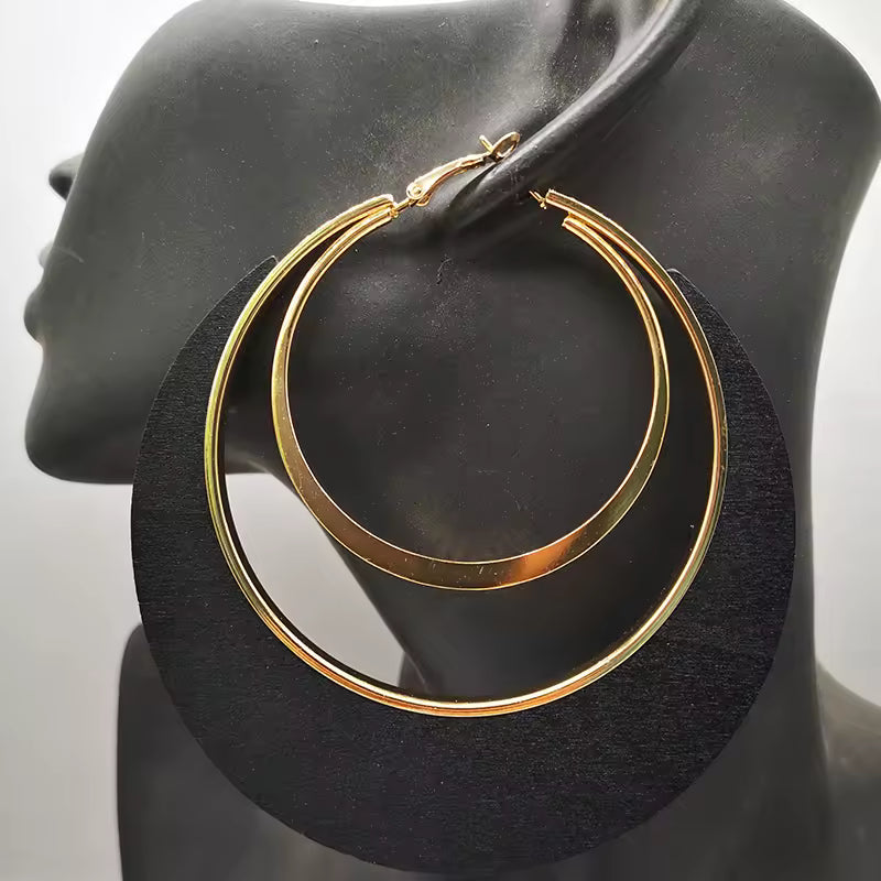 African Boho Tribal Earrings