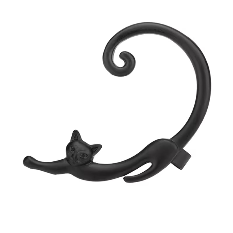 Black Cat Earrings