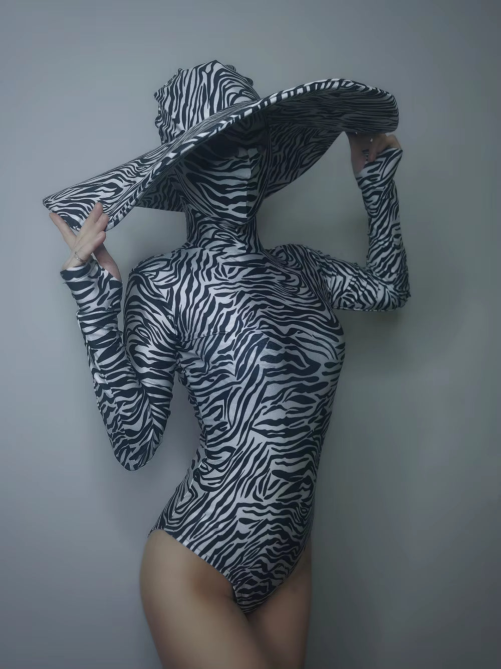 Drag Queen Zebra Hat Costume