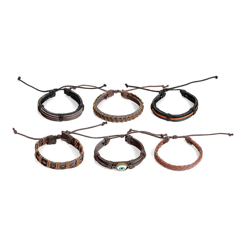 Gothic Punk Bracelet Set