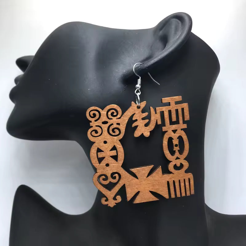 African Tribal Earrings