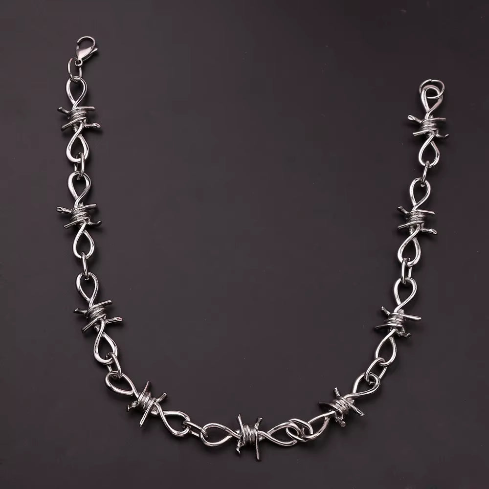 Barbed Wire Necklace