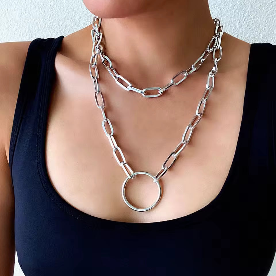 O ring Chain Necklace