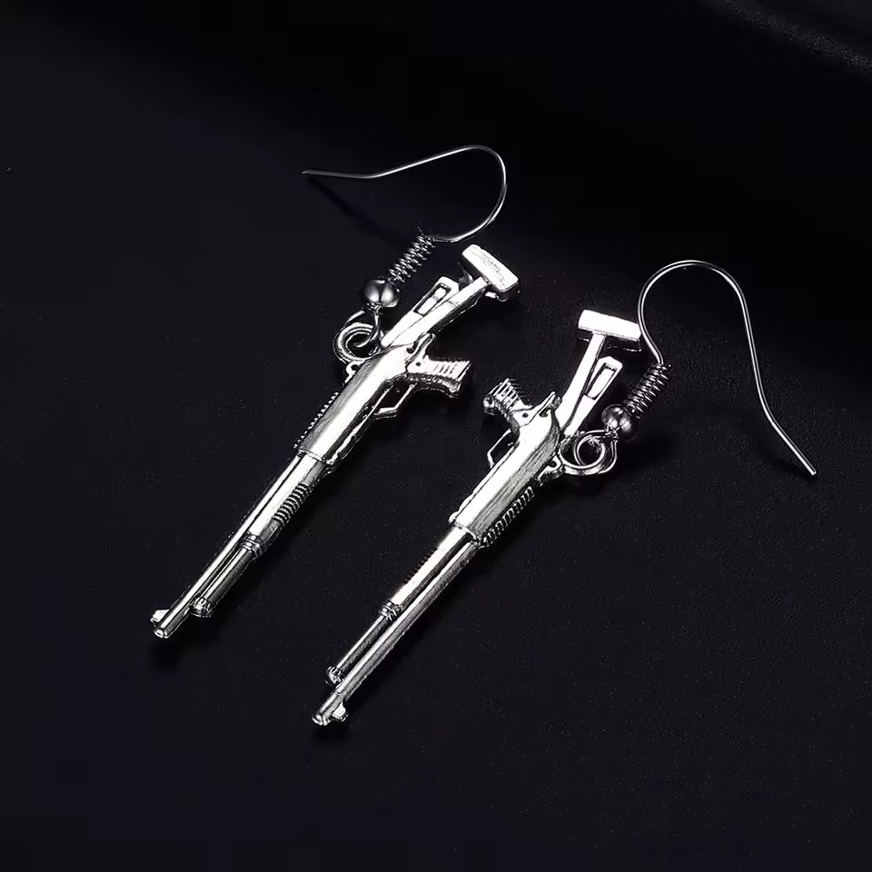 Gun Earrings