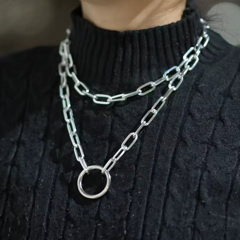 O ring Chain Necklace