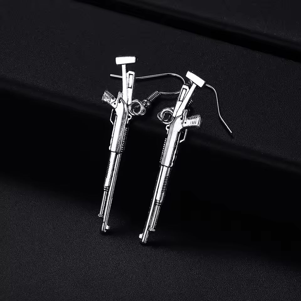 Gun Earrings