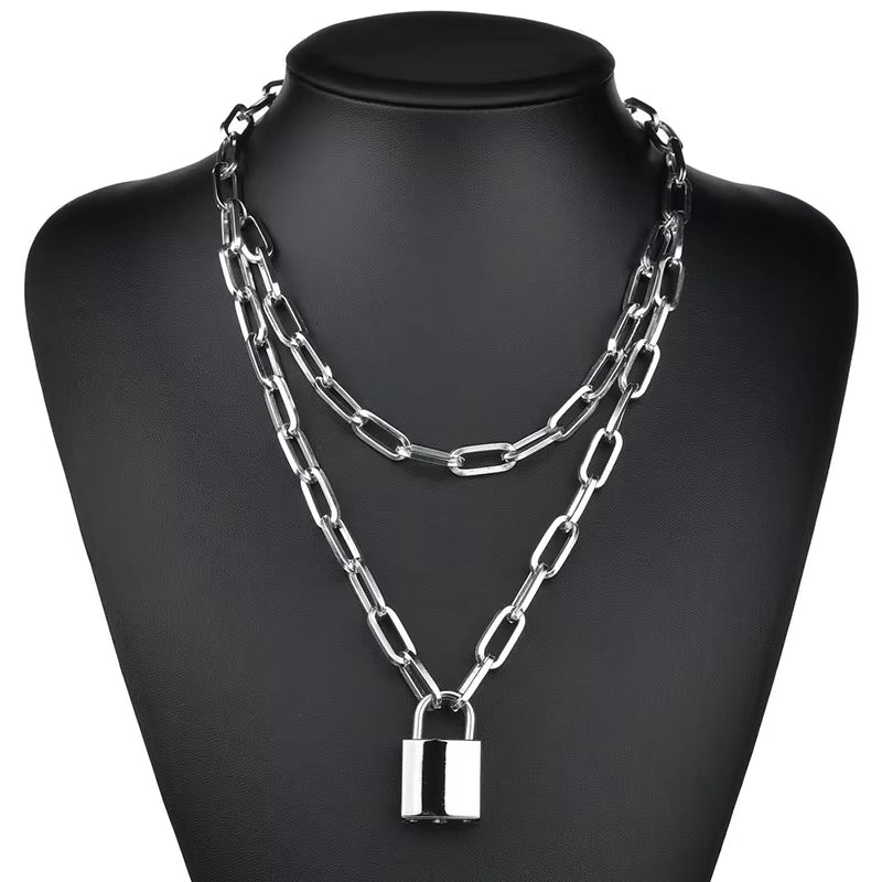 Lock Chain Necklace