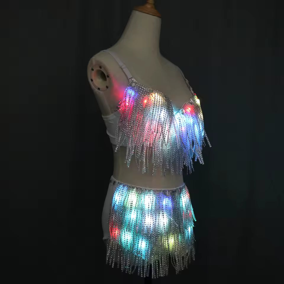 Festival Fairy Led Light Costume Set