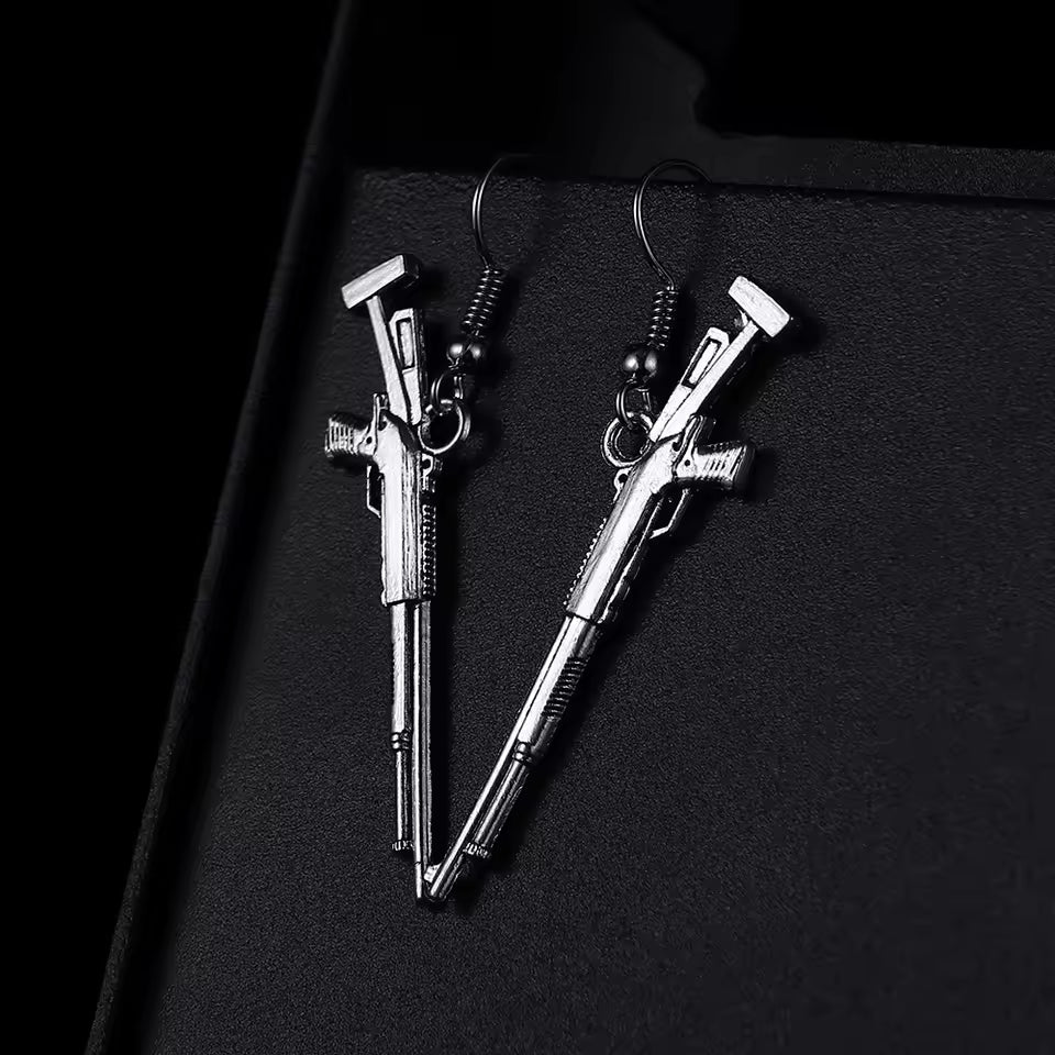 Gun Earrings