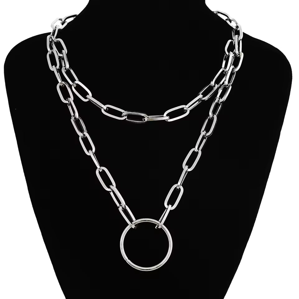 O ring Chain Necklace