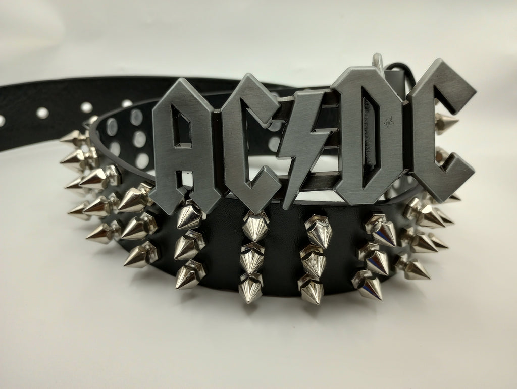 ACDC Rock Tree Spiked Belt