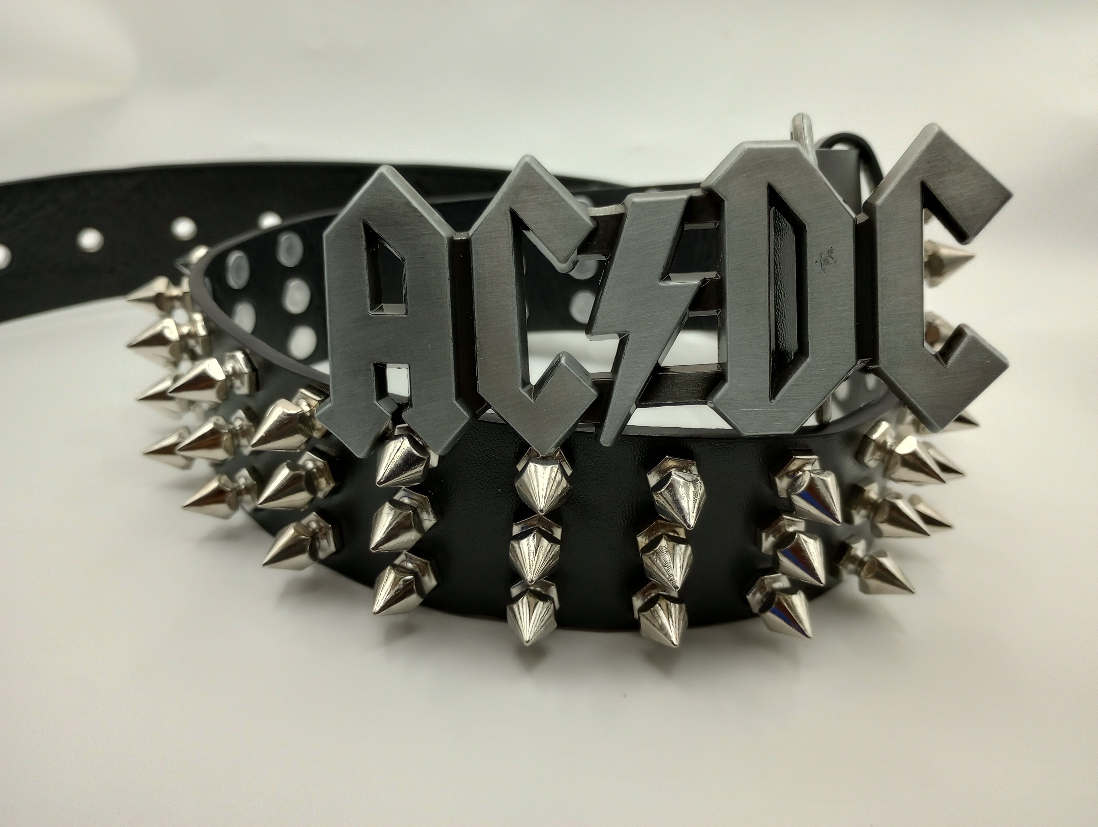 ACDC Rock Tree Spiked Belt