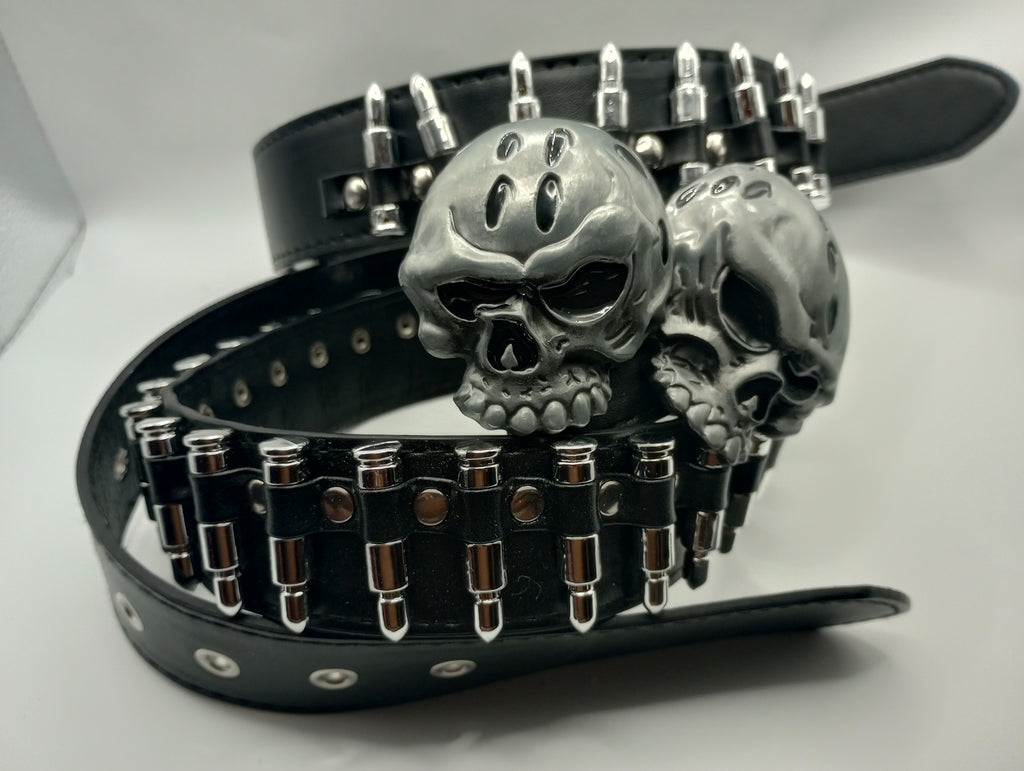 Skull Bullet Belt