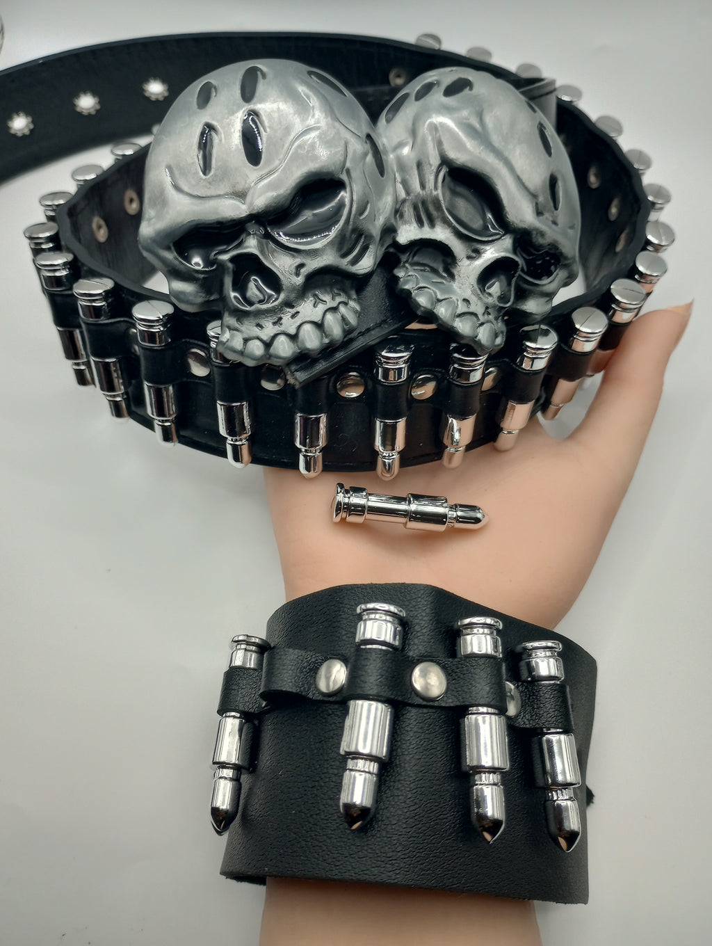 Skull Bullet Belt
