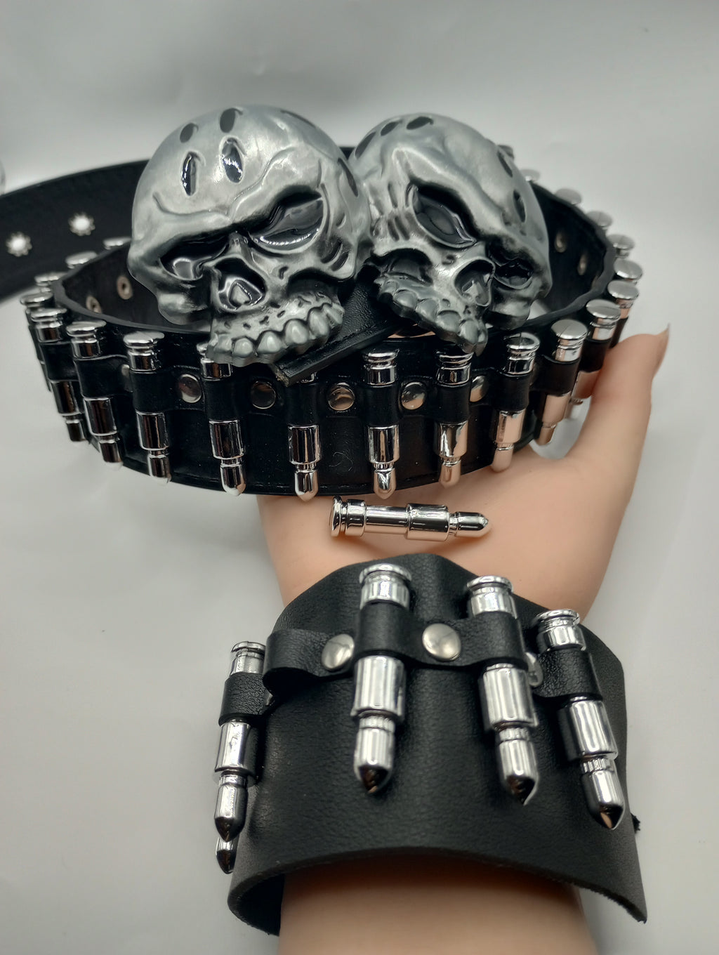Skull Bullet Belt